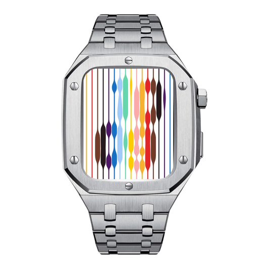 Luxury Stainless Steel Smartwatch Case for Ultimate Protection – Elegant and Durable Design for All Smartwatches 0