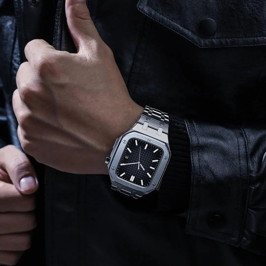 Luxury Stainless Steel Smartwatch Case for Ultimate Protection – Elegant and Durable Design for All Smartwatches 2