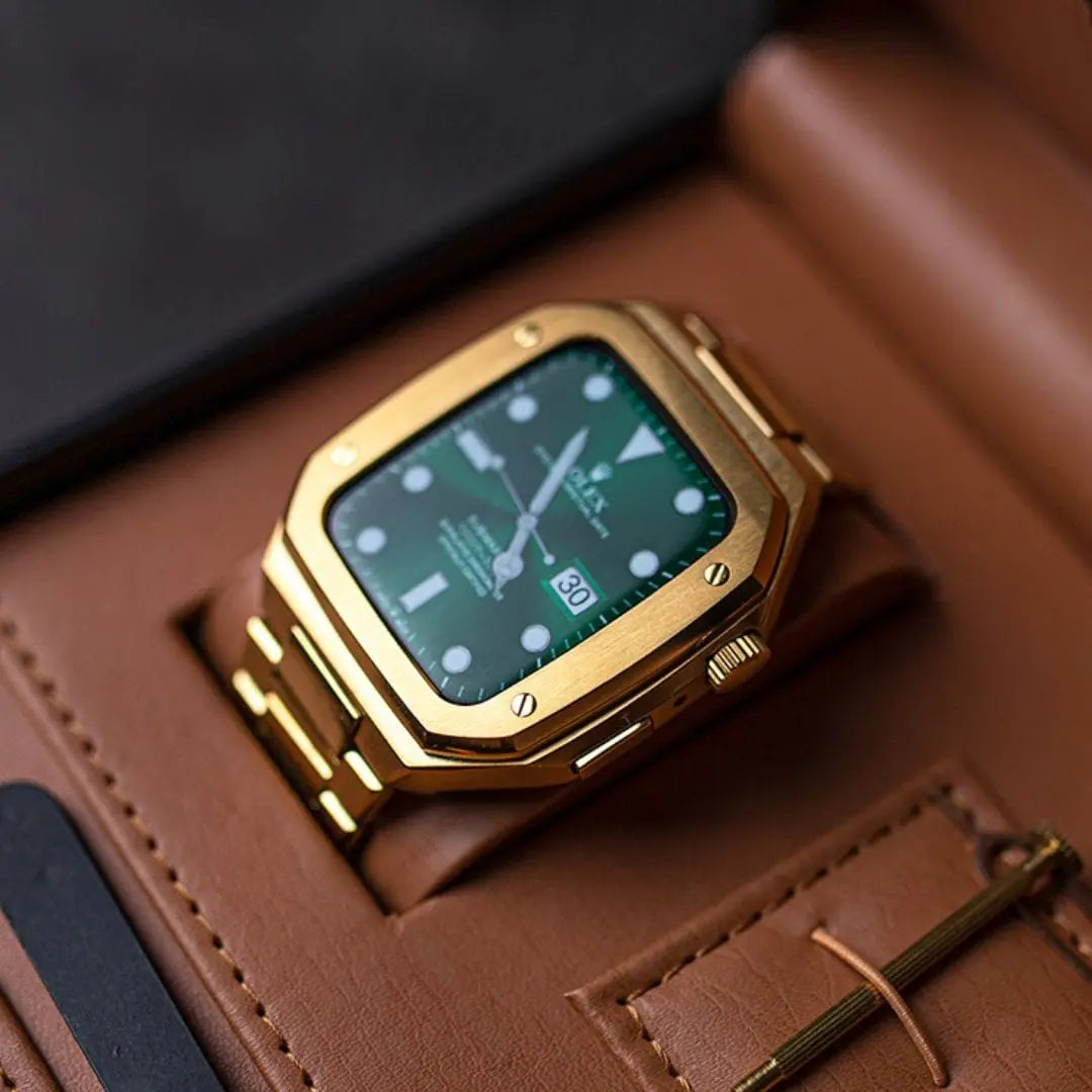 Luxury Stainless Steel Smartwatch Case for Ultimate Protection – Elegant and Durable Design for All Smartwatches 7