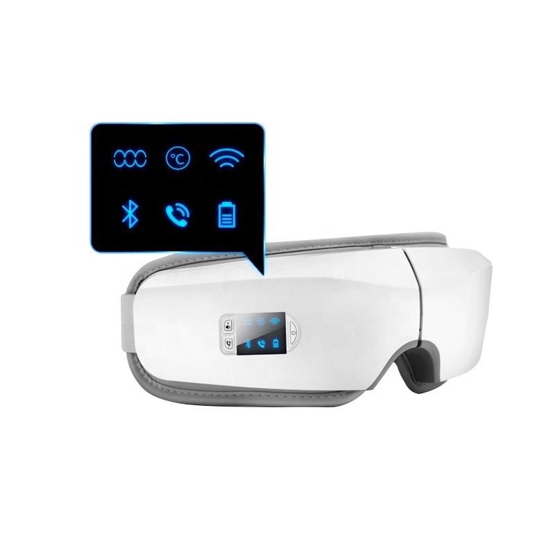 TRUZENIC Eye Massager – Heated Vibration, Air Pressure and Bluetooth Relaxation Mask