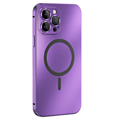 Magnetic Metal Case for iPhone 15 Pro Max – Sleek, Durable, Shockproof Design with MagSafe Compatibility 10