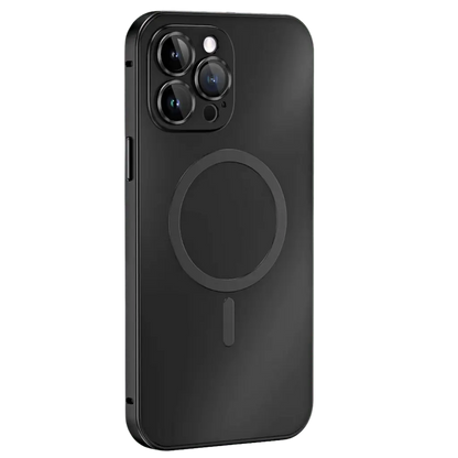 Magnetic Metal Case for iPhone 15 Pro Max – Sleek, Durable, Shockproof Design with MagSafe Compatibility 14