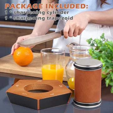 Manual Diamond Rolling Knife Sharpener Set with Magnetic Angle Base for Precision Sharpening 1