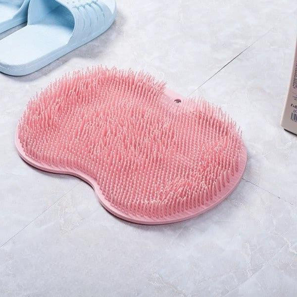 Massaging Back and Foot Shower Brush with Suction Cups – Exfoliating and Relaxing Body Cleanser 3
