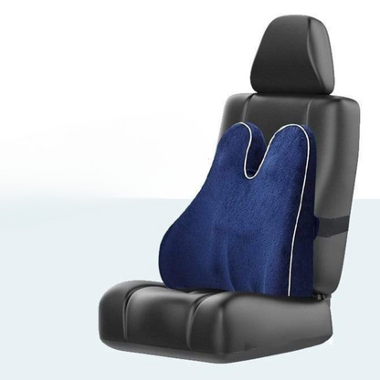 Memory Foam Back Support Cushion for Improved Posture and Comfort – Ideal for Office, Home, and Car Use 3