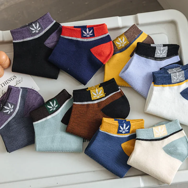 Men's Casual Low Cut Ankle Socks – 20 Pairs of Thin Cotton Sweat-Wicking Socks 1