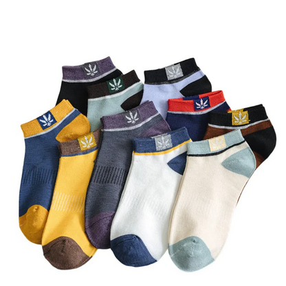 Men's Casual Low Cut Ankle Socks – 20 Pairs of Thin Cotton Sweat-Wicking Socks 2