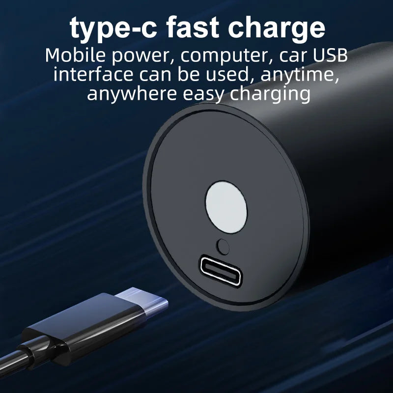 Men's Electric Shaver with TYPE-C Charging – Portable Dual Style Electric Razor for Effortless Grooming 4