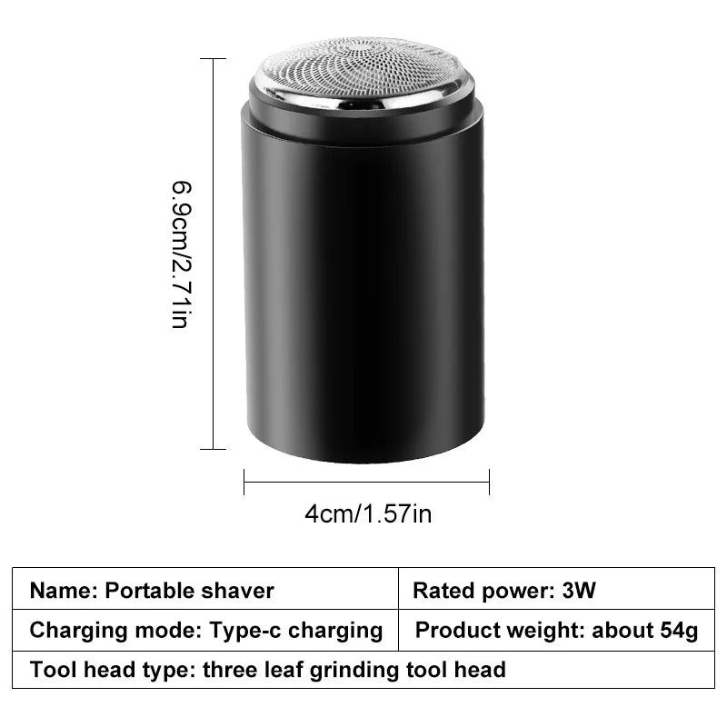 Men's Electric Shaver with TYPE-C Charging – Portable Dual Style Electric Razor for Effortless Grooming 5