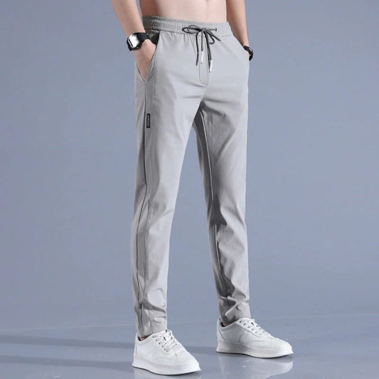 Men's Long Golf Pants with Breathable Fabric and Classic Design for Comfort and Style 0
