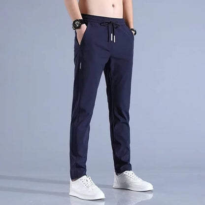 Men's Long Golf Pants with Breathable Fabric and Classic Design for Comfort and Style 3