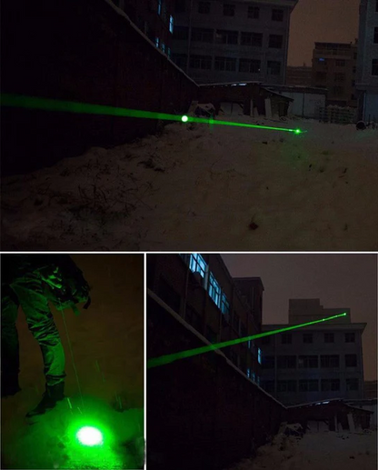 Military-Grade Green Laser Pointer for Hunting and Emergency Use – Long-Range, Lightweight, and Durable 1
