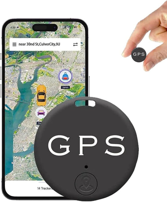 Mini Magnetic GPS Tracker for Car - Real-Time Bluetooth Location Device with Strong Magnet and Long Battery Life 0