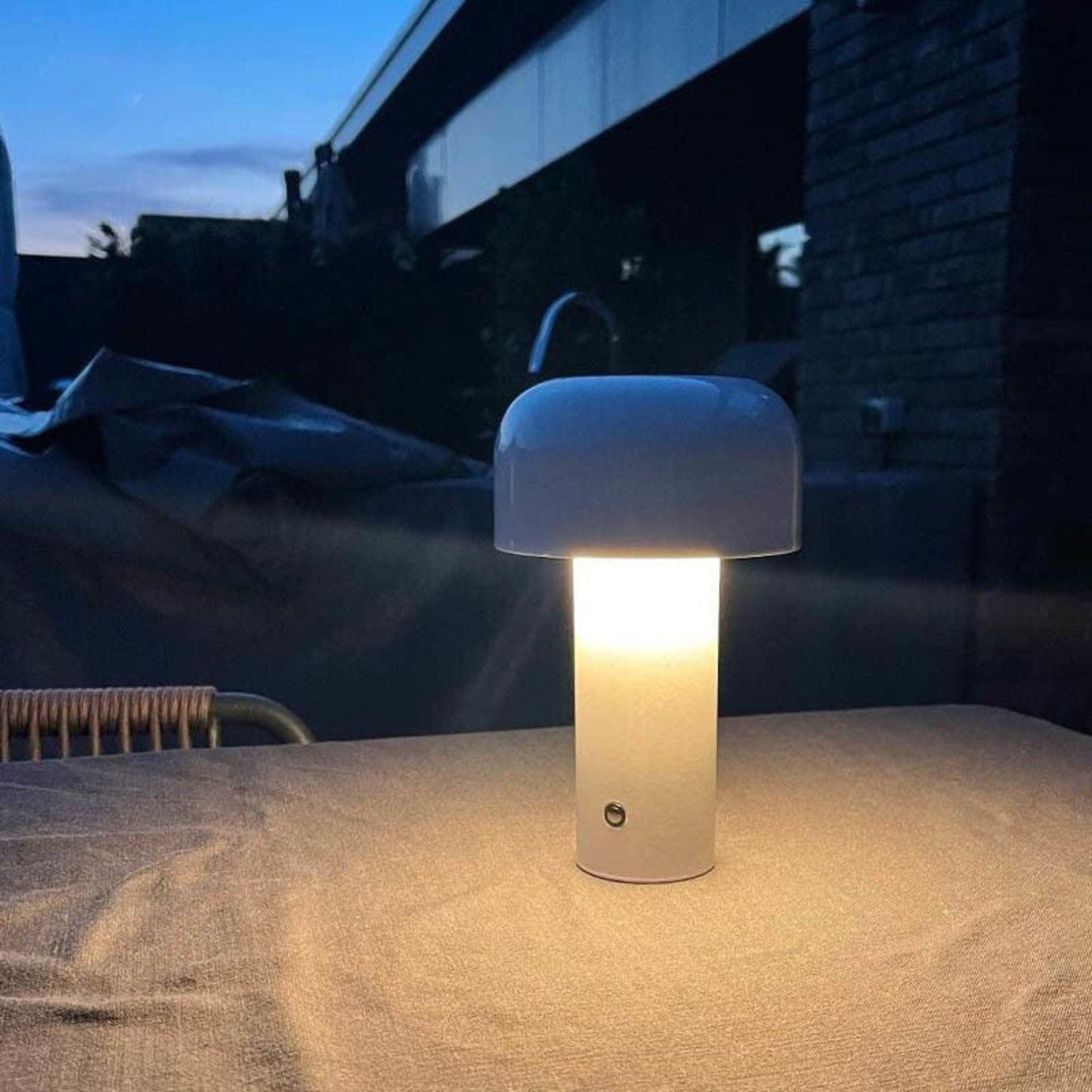 Mini Mushroom LED Lamp with Adjustable Brightness – Colorful Design for Desk or Nightstand 4