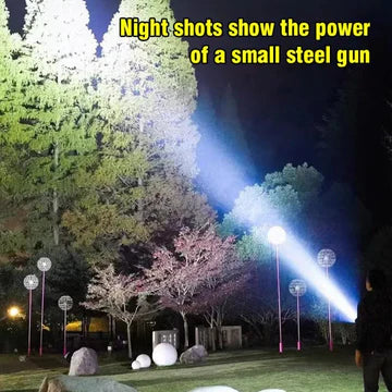 Mini Super Power Flashlight with Three Bright LEDs – Compact, Waterproof, and Rechargeable 2