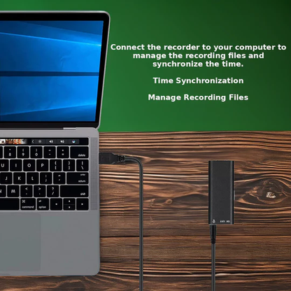 Mini Voice-Activated Recorder with 32GB Storage and 30-Hour Battery Life – Compact and Discreet Audio Device 3