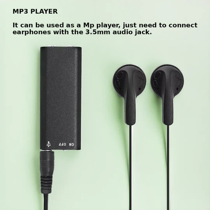 Mini Voice-Activated Recorder with 32GB Storage and 30-Hour Battery Life – Compact and Discreet Audio Device 4
