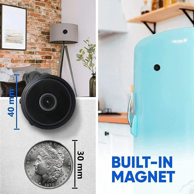 Mini Wireless Security Camera with 1080P HD Video, Night Vision, and Live Streaming for Indoor and Outdoor Use 5