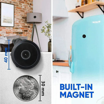 Mini Wireless Security Camera with 1080P HD Video, Night Vision, and Live Streaming for Indoor and Outdoor Use 5