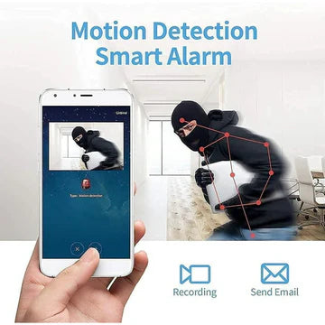 Mini Wireless Security Camera with 1080P HD Video, Night Vision, and Live Streaming for Indoor and Outdoor Use 6
