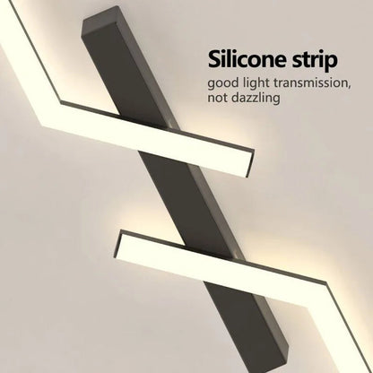 Modern LED Ceiling Light with Adjustable Brightness – Energy-Efficient Linear Design for Home and Office 5