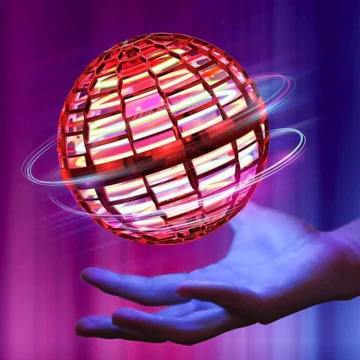 Motorized Galaxy Fly Orb Boomerang Toy with LED Lights – Perfect for Kids Ages 3 and Up 1