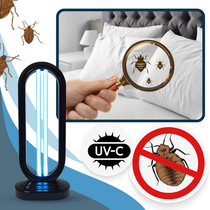 Multi-Surface UV Disinfectant Bulb for Bacteria and Bed Bug Elimination – Chemical-Free UV-C Light Sterilizer 2