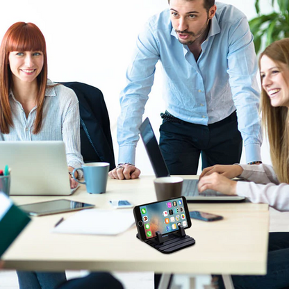 Non-Slip Car Phone Holder with Suction Base – Silicone Gel Dashboard Mount 3