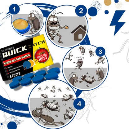 Odorless Cockroach Traps – Effective Gel Bait for Complete Pest Elimination 2