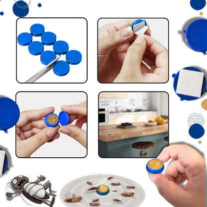 Odorless Cockroach Traps – Effective Gel Bait for Complete Pest Elimination 6