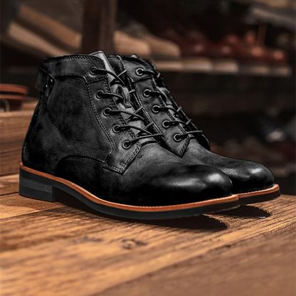 Orthopedic Leather Men's Boots – Comfortable, Durable, Stylish Design for Casual and Formal Wear 0