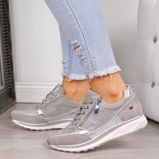 Orthopedic Leisure Shoe with Supportive Design and Breathable Materials 0