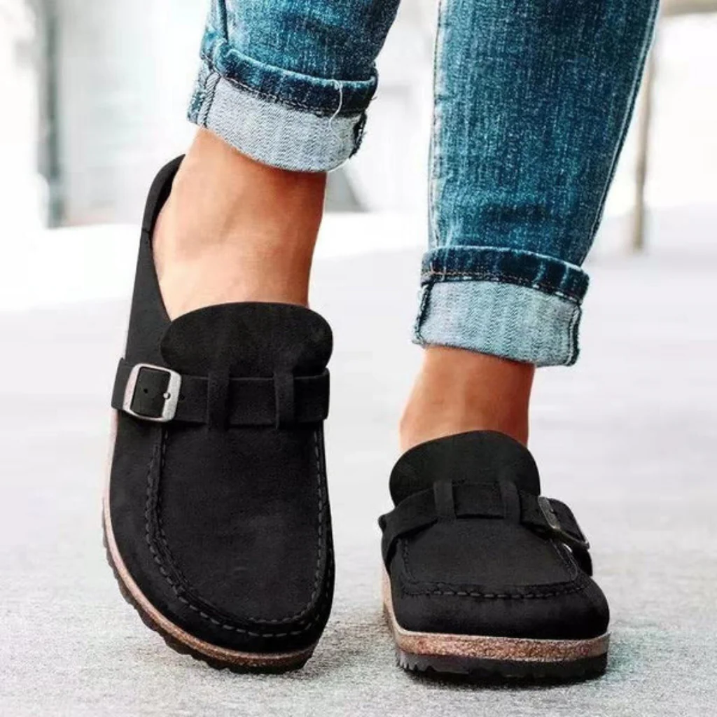 Orthopedic Women's Sandal Slippers with Chic Buckle Strap for Comfort and Style 2
