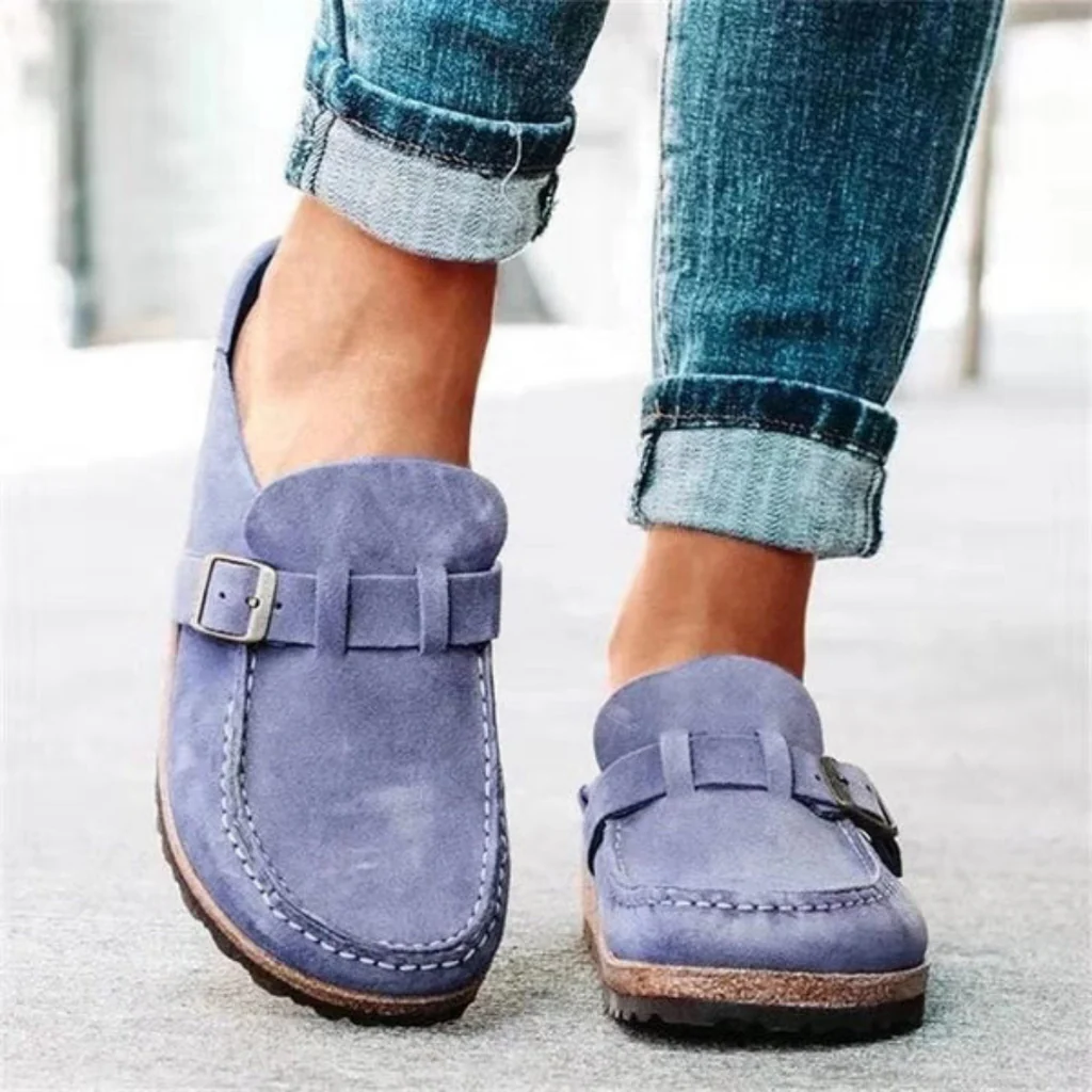 Orthopedic Women's Sandal Slippers with Chic Buckle Strap for Comfort and Style 3