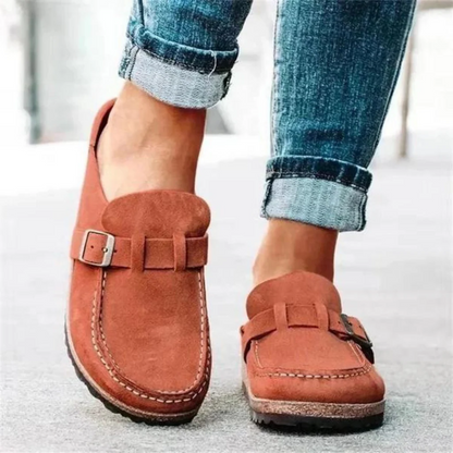 Orthopedic Women's Sandal Slippers with Chic Buckle Strap for Comfort and Style 4