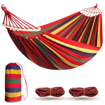 Outdoor Double Hammock Chair for Two – Durable and Comfortable Hanging Seat 0