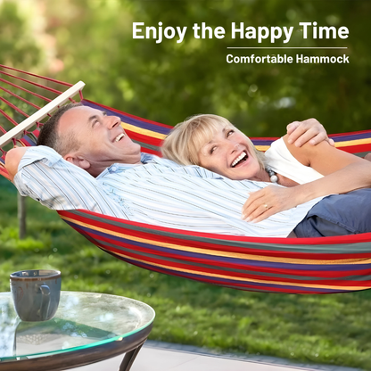 Outdoor Double Hammock Chair for Two – Durable and Comfortable Hanging Seat 2