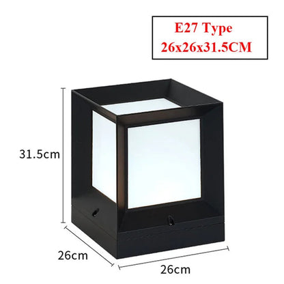 Outdoor Standing Lamp for Gates and Driveways – Modern Design with Warm LED Lighting 8