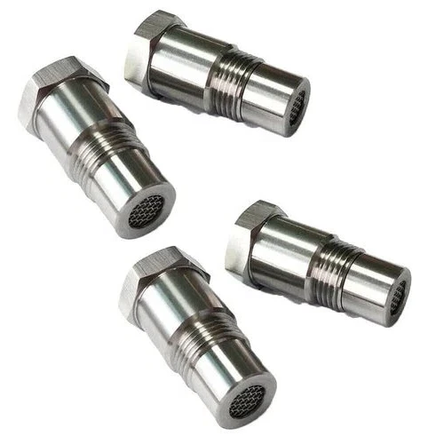 Oxygen Sensor Adapter with Built-in Catalytic Converter for Check Engine Light Fix - M18*1.5 Stainless Steel 5