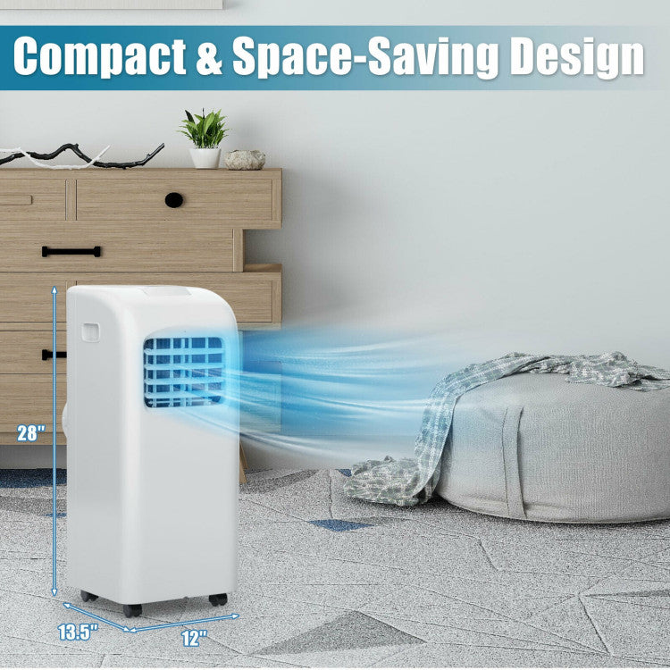 Portable Air Conditioner 8000 BTU with Dehumidifier Mode – Ideal for Bedrooms and Offices 7