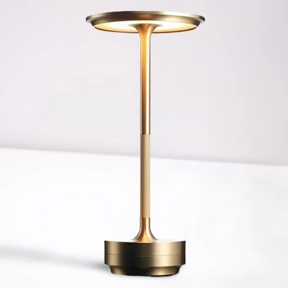 Portable Cordless Table Lamp with Adjustable Brightness – Stylish Metal Design 1