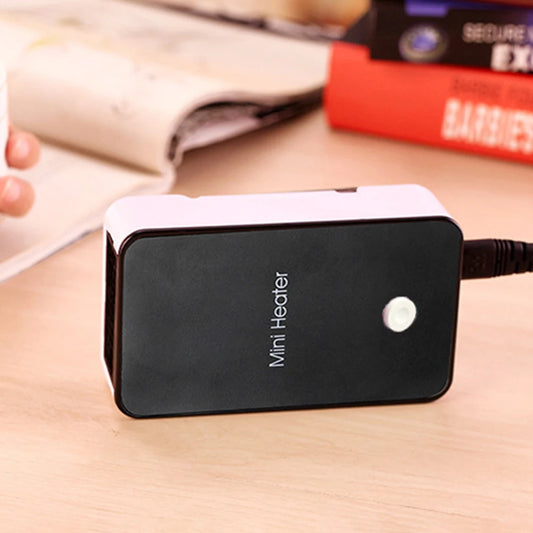 Portable Electric Mini Heater, Small Room Heater with Adjustable Stand for Home and Office – 50W Efficient Warm Air Blower 1