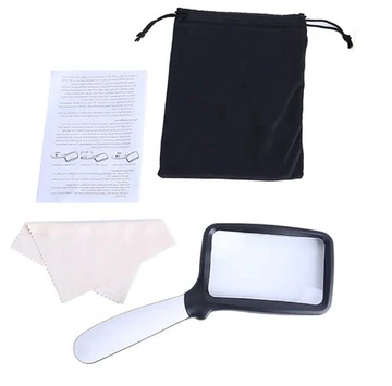 Portable LED Reading Magnifier with 3x Optical Lens – Foldable Design for Easy Use 2
