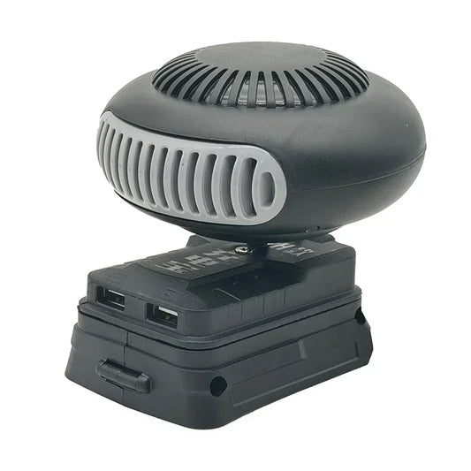 Portable Lithium Electric Air Blower Heater with Dual Mode – Versatile Heat Blower and Blower Fan Compatible with Bosch, DeWalt, Makita, Milwaukee 1