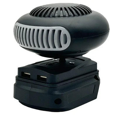 Portable Lithium Electric Air Blower Heater with Dual Mode – Versatile Heat Blower and Blower Fan Compatible with Bosch, DeWalt, Makita, Milwaukee 6