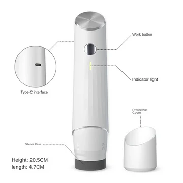 Premium Compact Vacuum Sealer Machine with Rechargeable Battery and Auto Shut-Off – Best for Food Preservation and Vacuum Seal Bags 4
