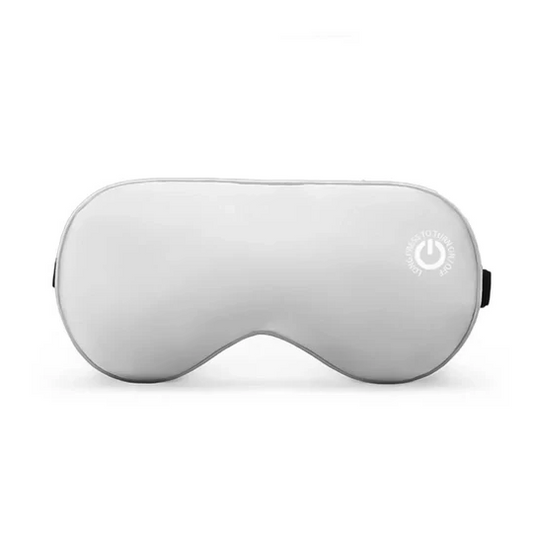 Rechargeable Cordless Heated Eye Mask with Adjustable Heat Settings and Silk Cover 0