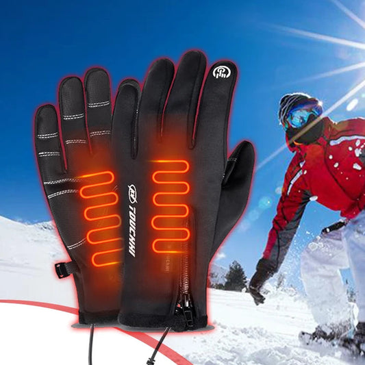 Rechargeable Heated Gloves for Men and Women – Waterproof Electric Thermal Ski Gloves for Winter Activities 2