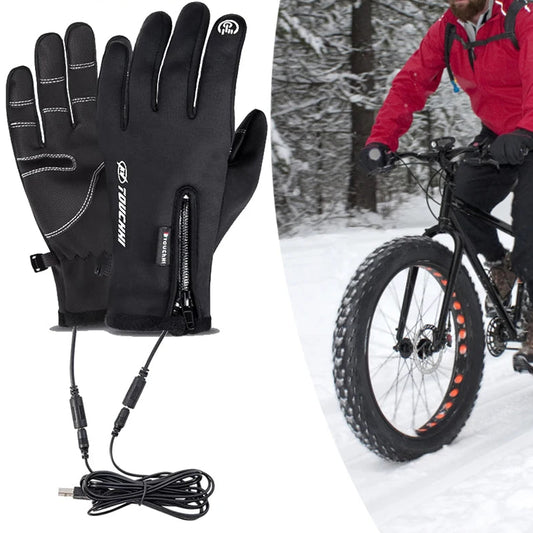Rechargeable Heated Gloves for Men and Women – Waterproof Electric Thermal Ski Gloves for Winter Activities 3