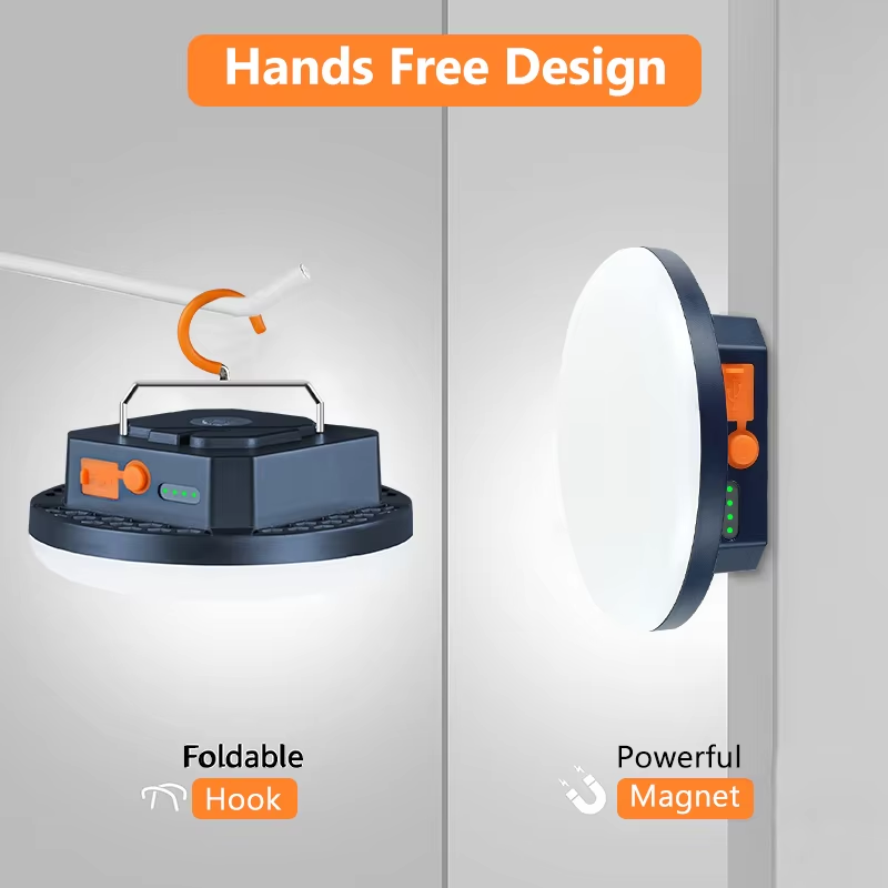 Rechargeable LED Camping Lantern with 60 Bright LEDs and Magnetic Base 2